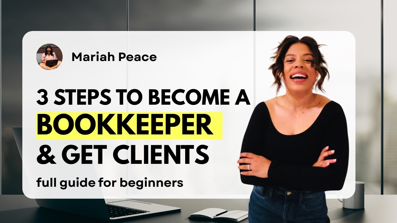 3 Steps to Become a Bookkeeper & Get Clients (As a Beginner)