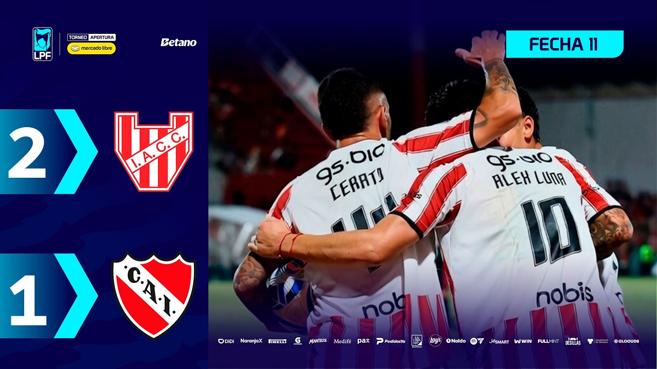 INSTITUTO 2 - 1 INDEPENDIENTE | Resumen del partido | #TorneoMercadoLibre 2026 🏆