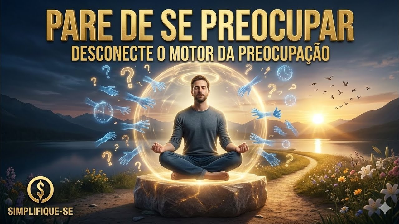 O FIM DA ANSIEDADE (Como Desconectar o Motor da Preocupação)