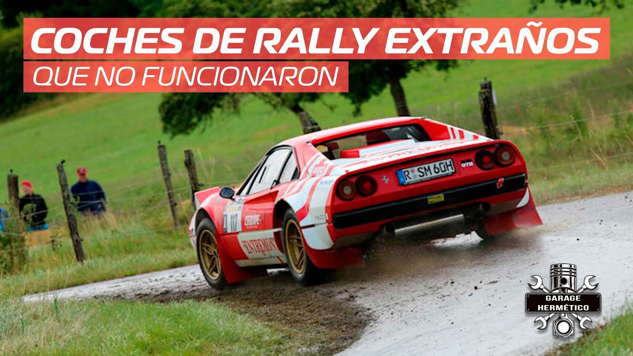 10 coches de rallyes extraños.. que no funcionaron