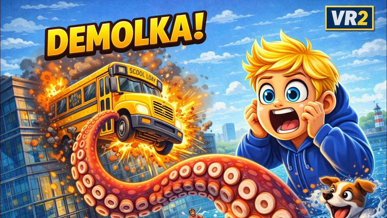 DEMOLKA MIASTA w VR! 🐙🚌💥 | Tentacular