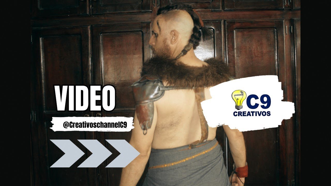 VIKING WARRIOR MAKEUP /MAQUILLAJE DE GUERRERO VIKINGO /@CreativoschannelC9