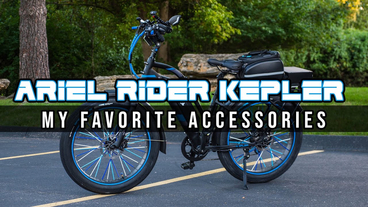 My Favorite ARIEL RIDER KEPLER Accessories feat. Veetireco Speedsters