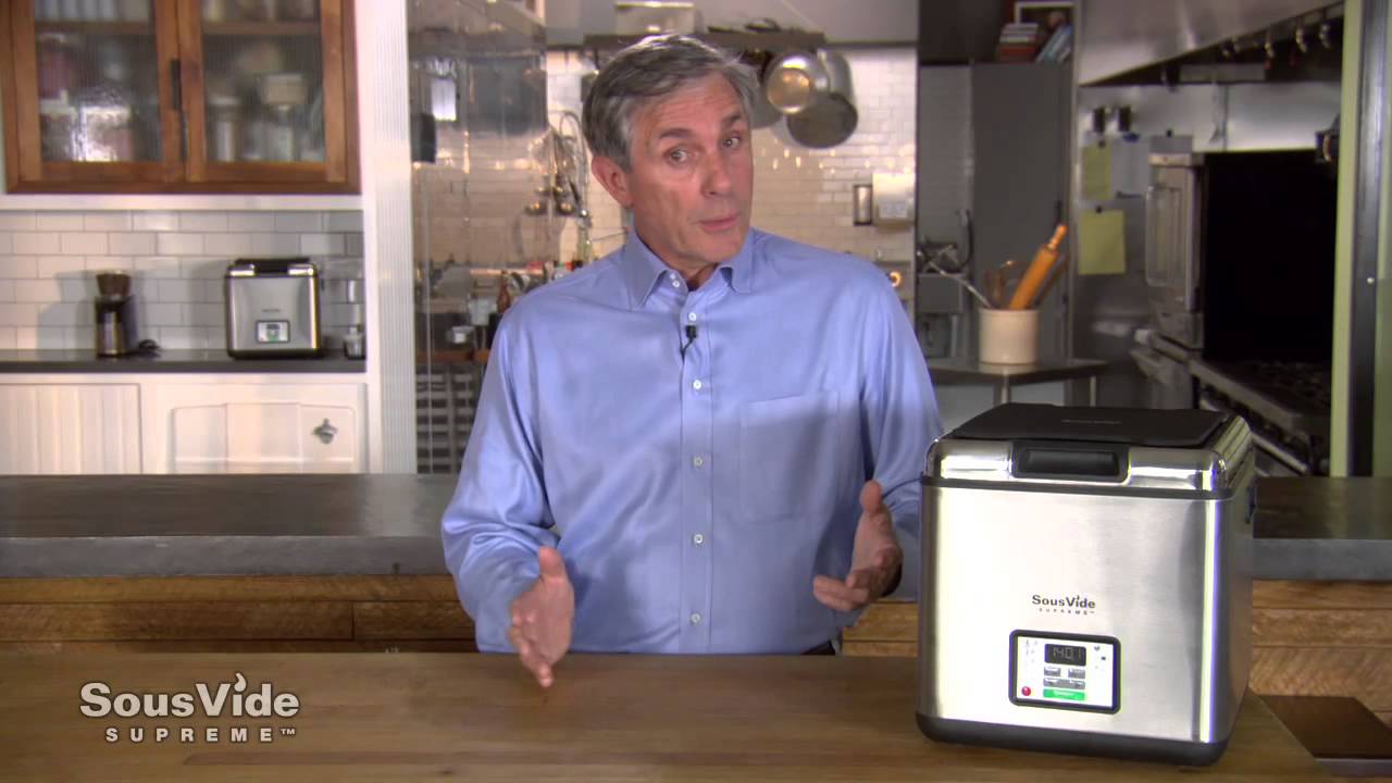 Sous Vide cooking with the SousVide Supreme