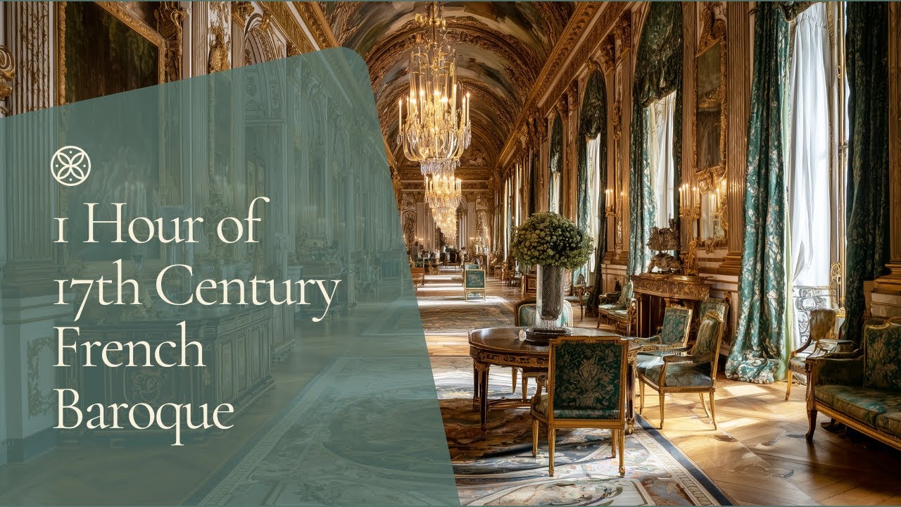 1 Hour 17th Century French Baroque Music – Ambience for Study & Relaxation
