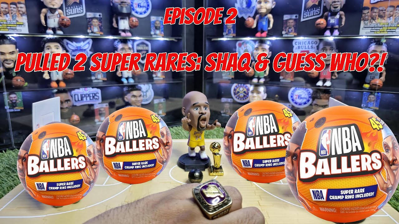 ZURU NBA BALLERS - Episode 2 (Series 2) - 2 Super Rares!