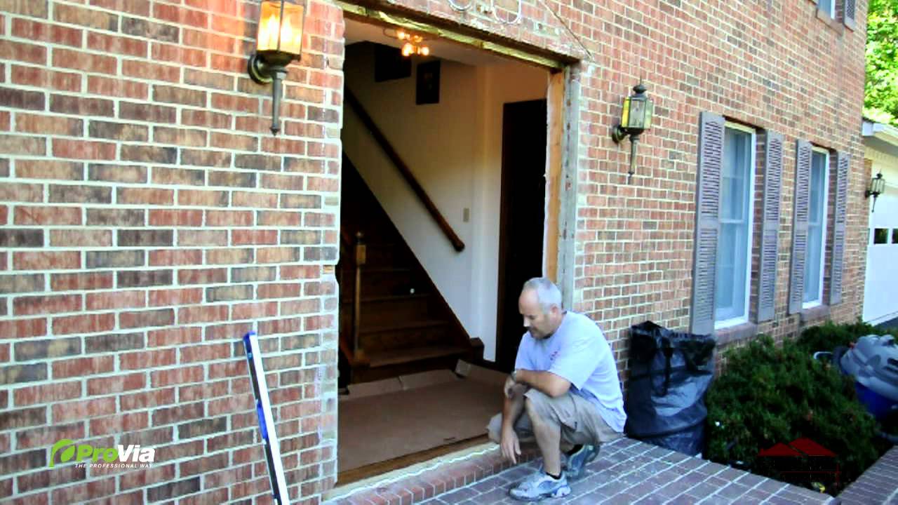 Provia Entry Door Installation