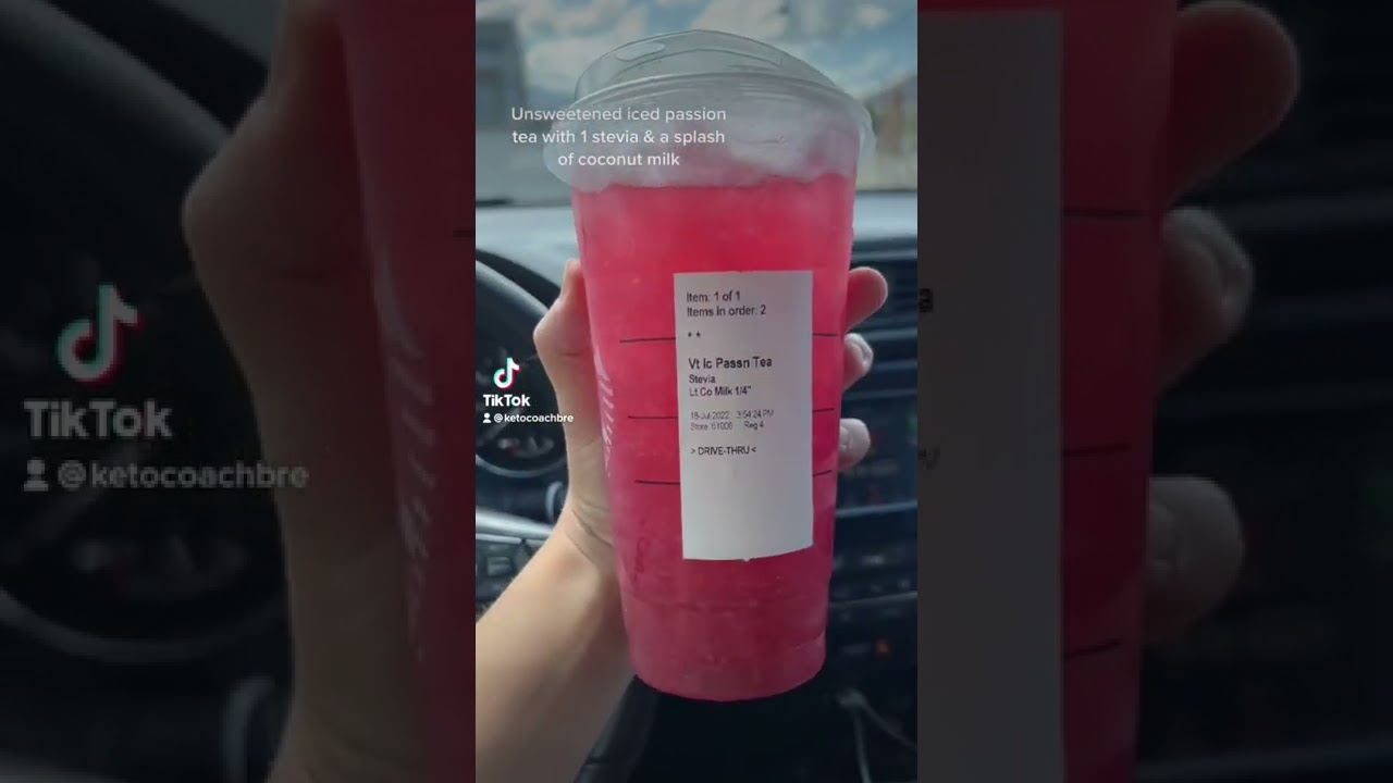 Keto Starbucks drink! #keto #ketostarbucks #starbucks #ketorecipe #ketodrink #ketogenic