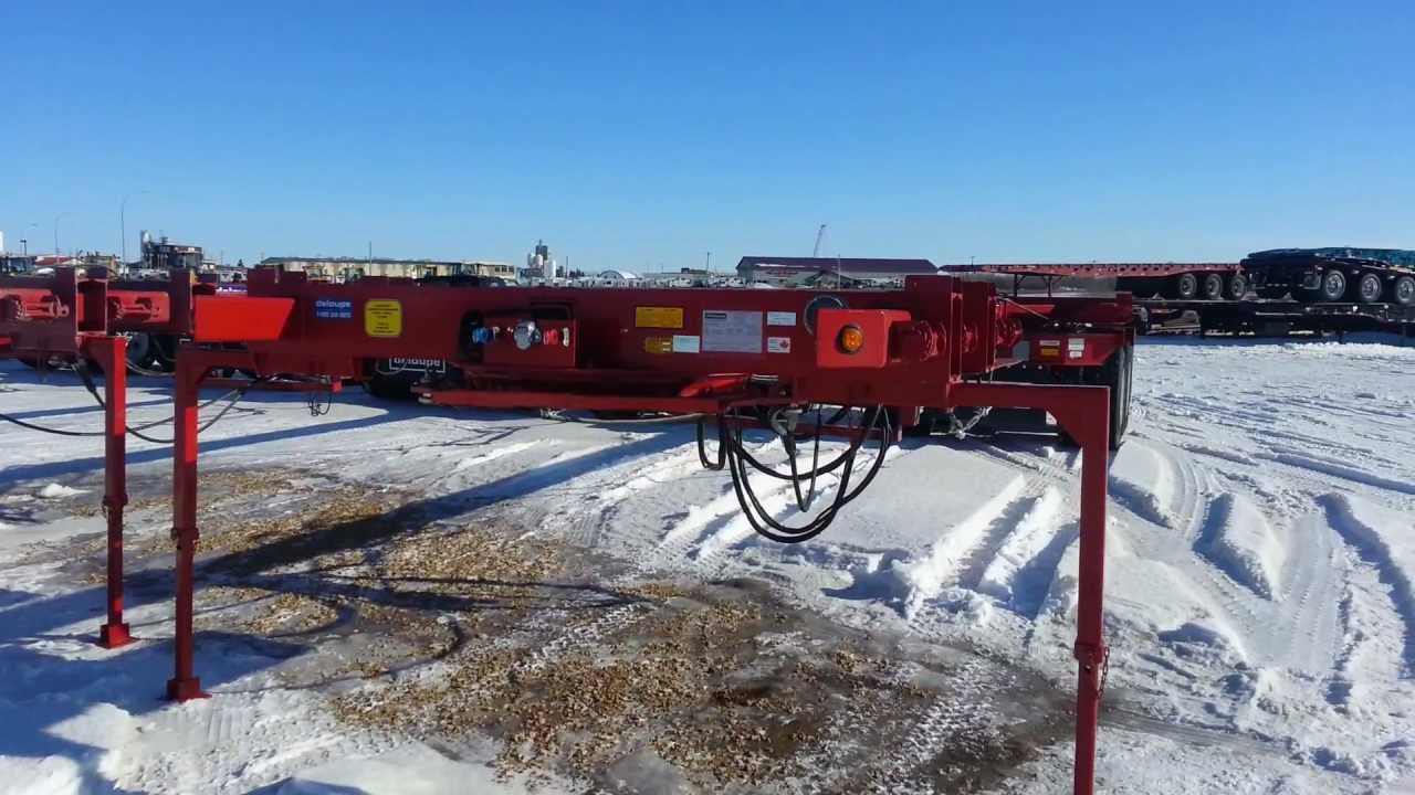 2013 Deloupe Self Steering Pole Trailers at CAMEX