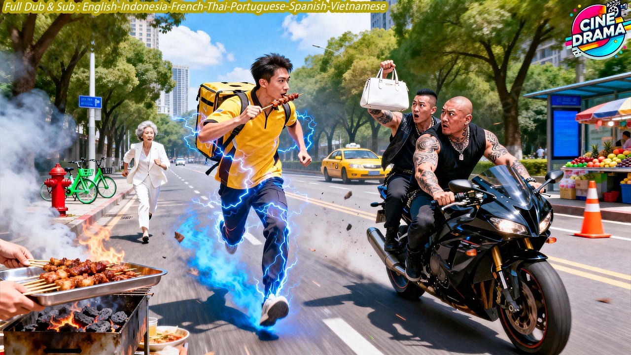 Delivery Guy Risks His Life to Save Old Woman From Thugs Snatching Her Bag, He&rsquo;s a Hidden War God