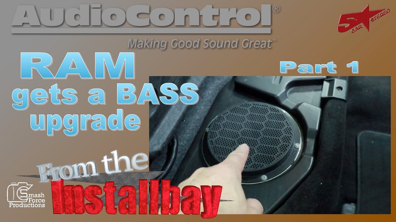 Ram gets an AudioControl bass upgrade from the bay part1