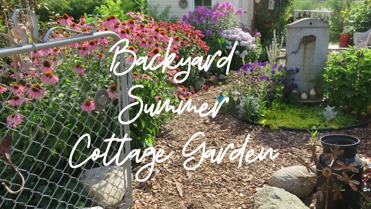 Cottage Style Garden Tour | Serene and beautiful | Midsummer cottage garden 2020