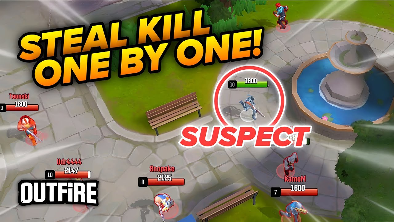 Steal Kill One By One! 🧠✨ - Outfire&trade; Battle Royale