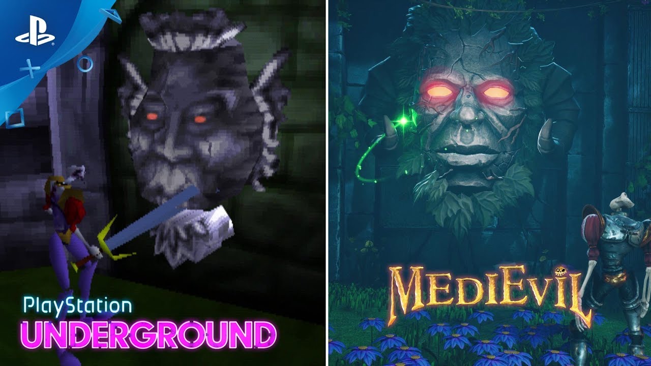 MediEvil &ndash; 1998 vs. 2019 Gameplay Comparison | PlayStation Underground
