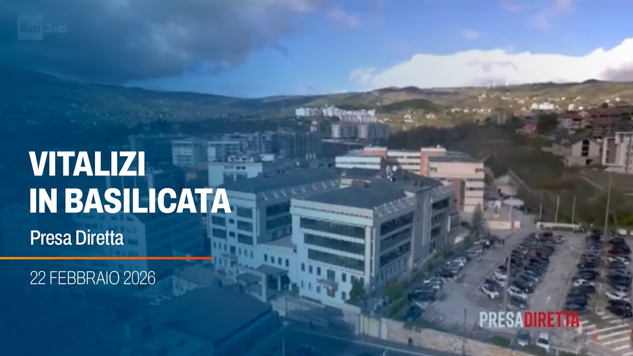Vitalizi in Basilicata | Presa Diretta | 22 Feb 2026