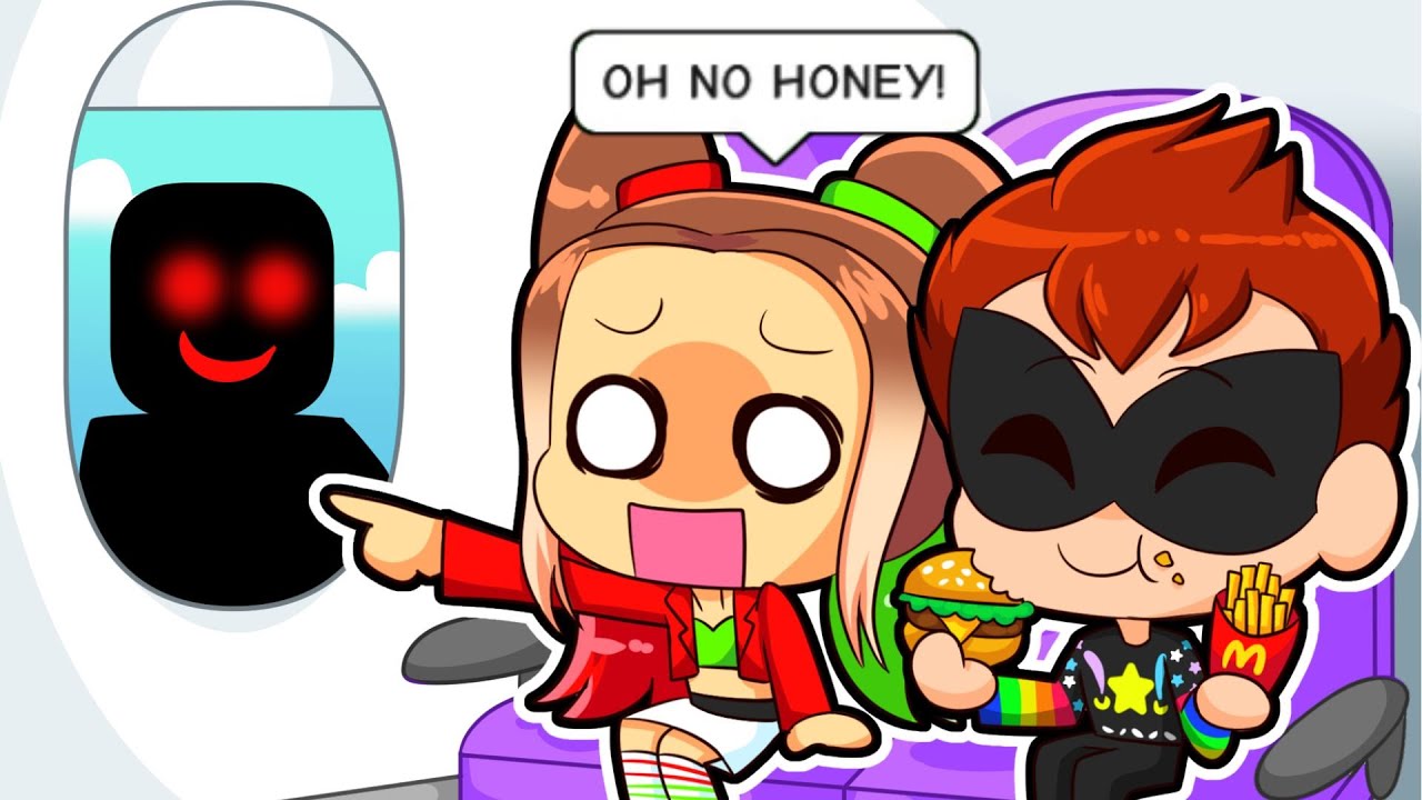 Bella & I play ROBLOX AIRPLANE STORY!