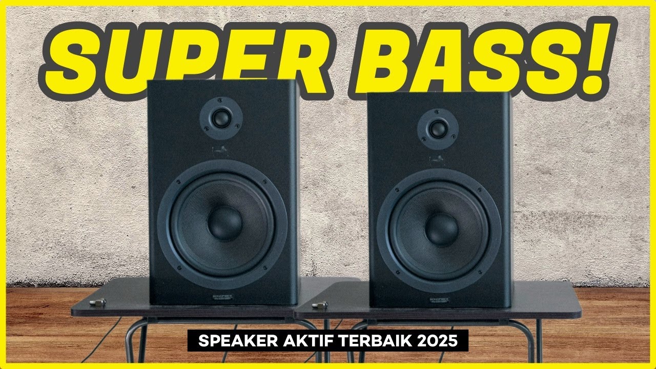 TERBARU! 10 Rekomendasi SPEAKER AKTIF TERBAIK 2025 – Bass Gahar, Portabel & Murah Berkualitas