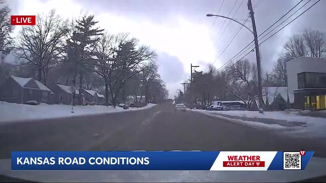 Dec. 1 road conditions update | Crews work to clear snow-covered roads around Kansas City