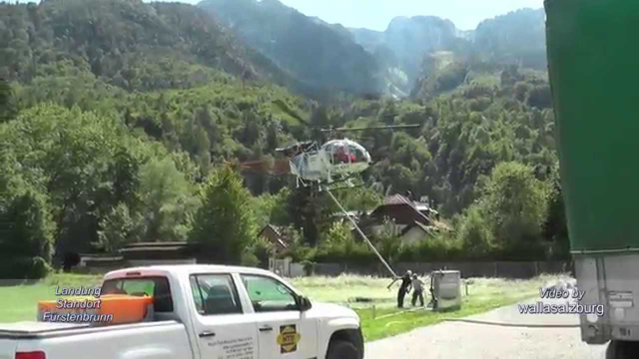 Lastenhelikopter am Untersberg [Wucher OE-EXU] - Airbus Helicopters SA 315 B Lama