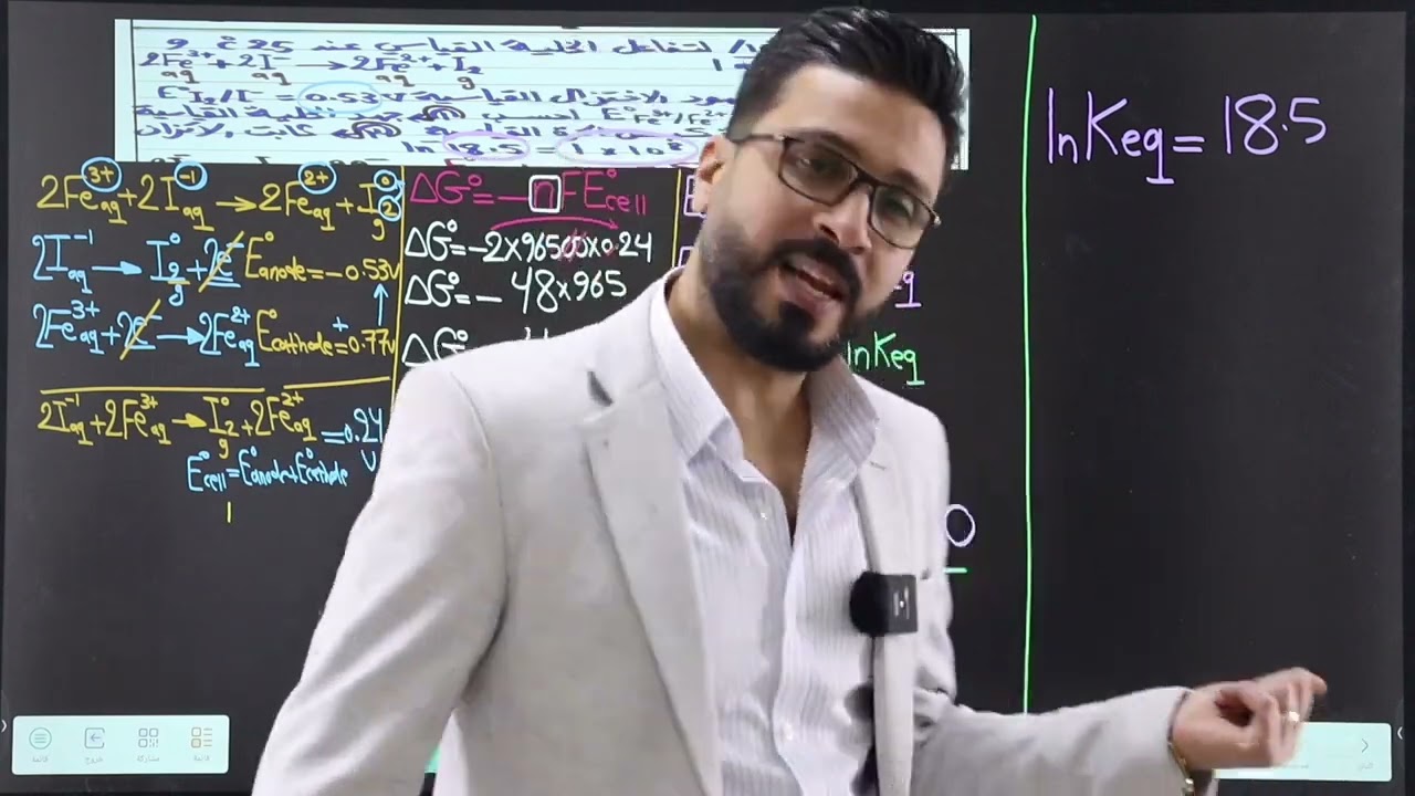 كيمياء السادس العلمي منهج | 2025 | المحاضرة(15)الفصل (4)