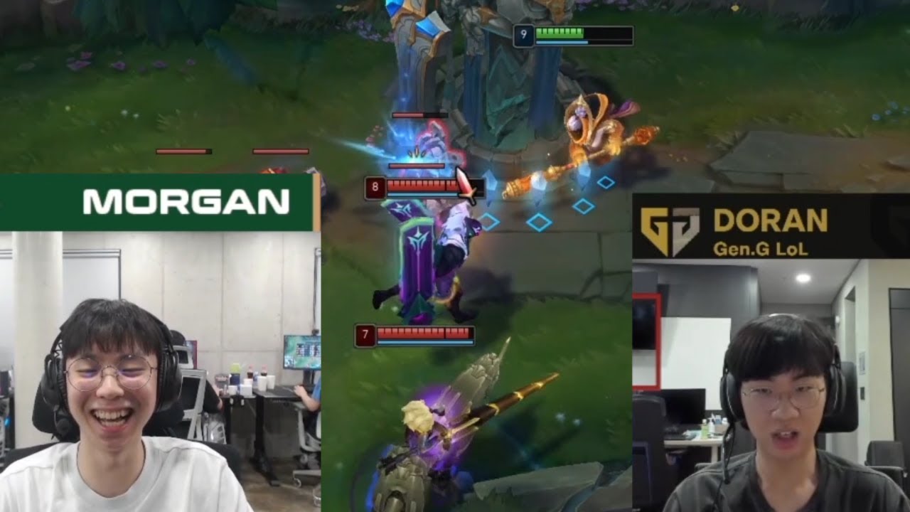 Doran and Umti Try to Dive Lord Morgan - Best of LoL Stream Highlights (Translated)