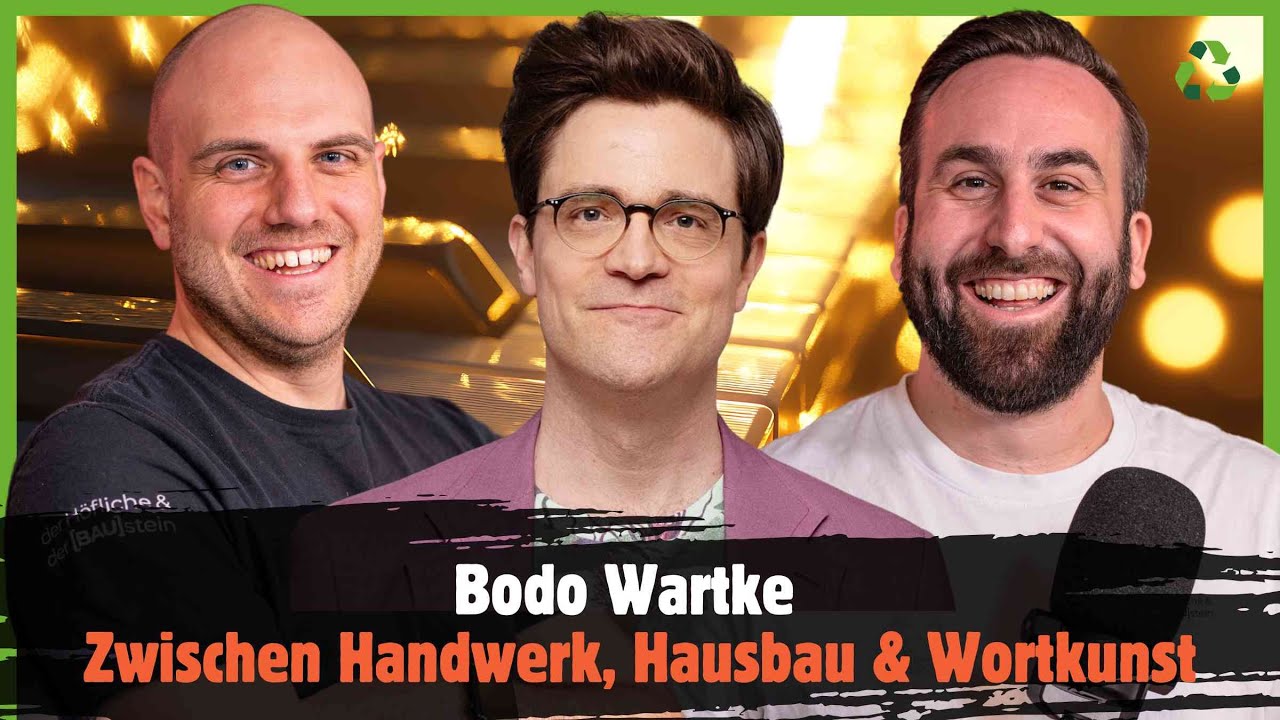 Bodo Wartke - Zwischen Handwerk, Hausbau und Wortkunst