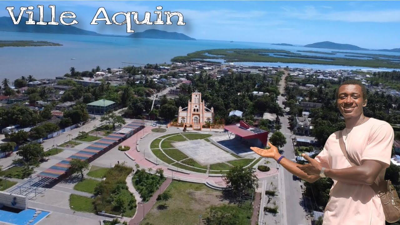 Yon ti vizit nan yonn nan Vil ki gen pibèl Place public en Haiti #Ville Aquin #Vlog