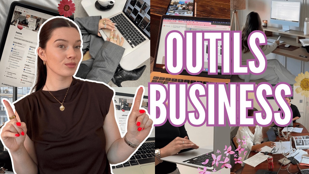 Mon top 12 des outils pour gérer mon business I Organisation & productivité