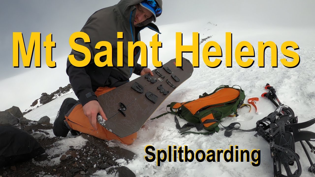 Splitboarding Mt Saint Helens - Solo Summit