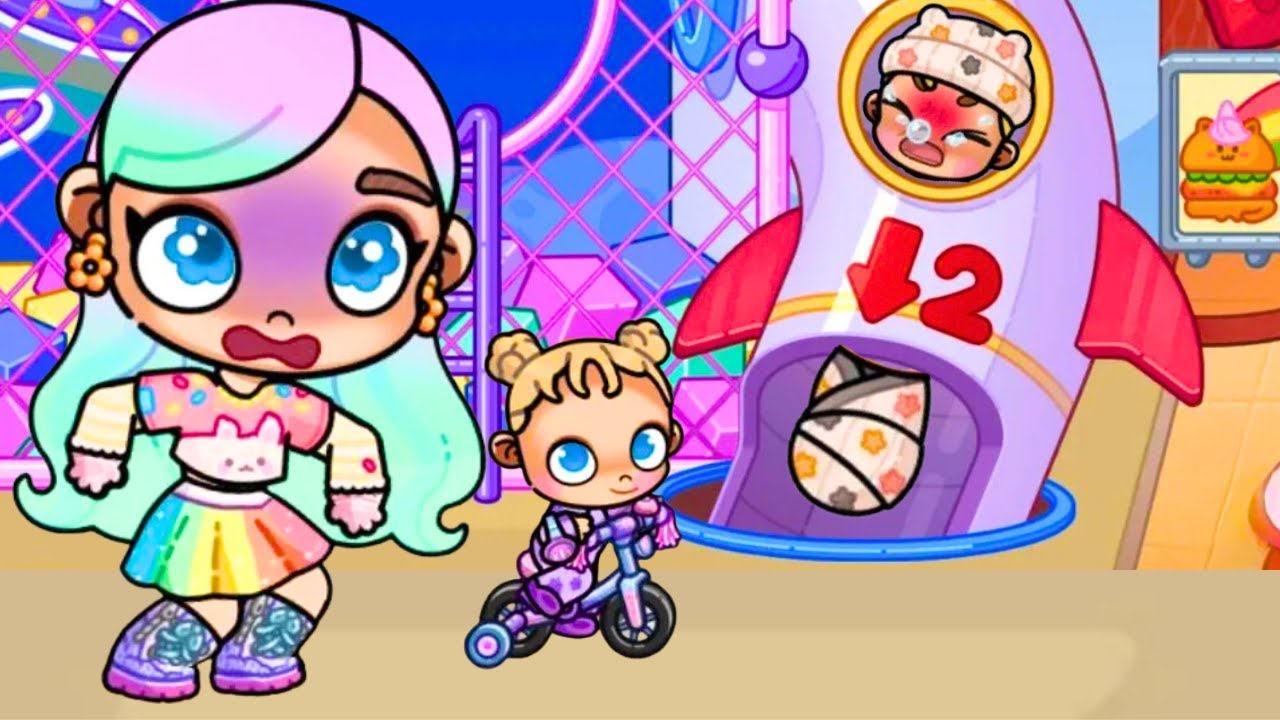 PRIMEIRO DIA da MAVIE no SHOPPING - Historinhas avatar world