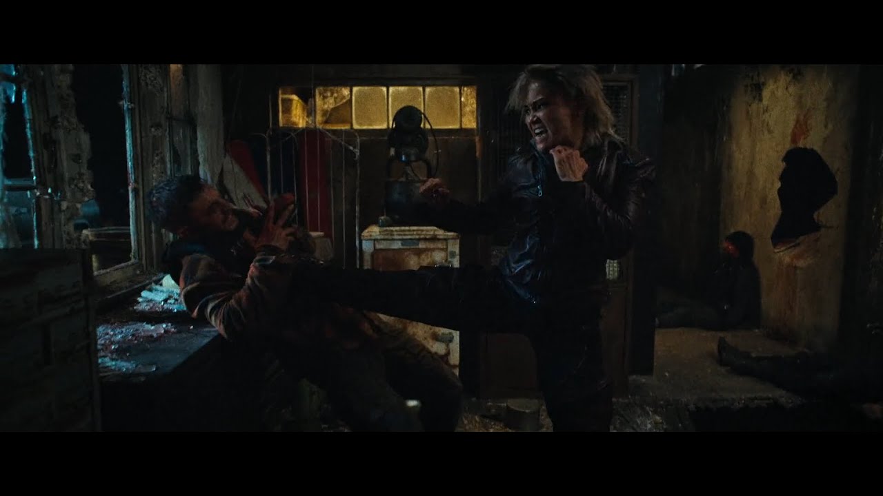 Havoc (2025) Cabin Fight Scene