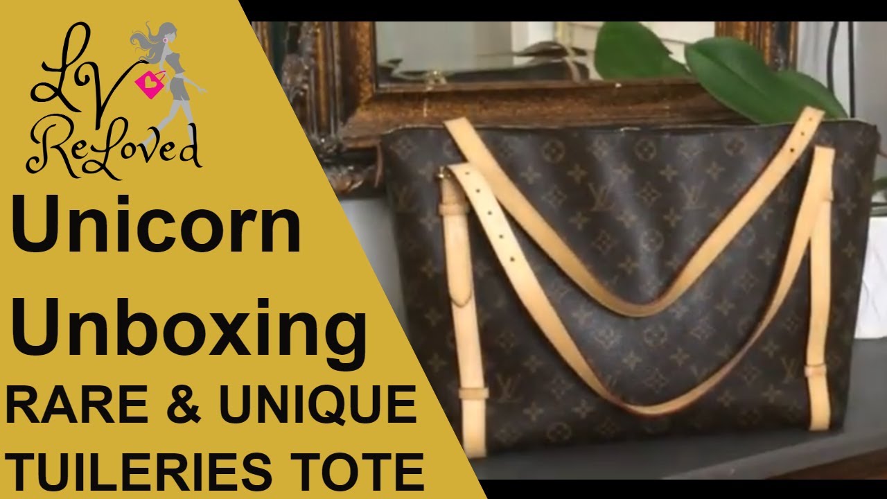 Unboxing Unicorn Therapy LV Tuilieries Tote - GORGEOUS Monogram Zip