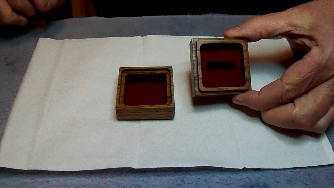 CNC ring box