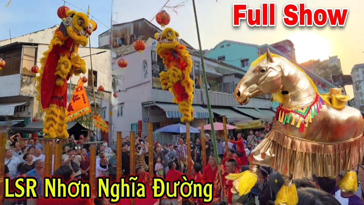 Full Show: Múa Lân tại chùa Quan Âm LSR Nhơn Nghĩa Đường / Múa Lân Hay Nhất 2026