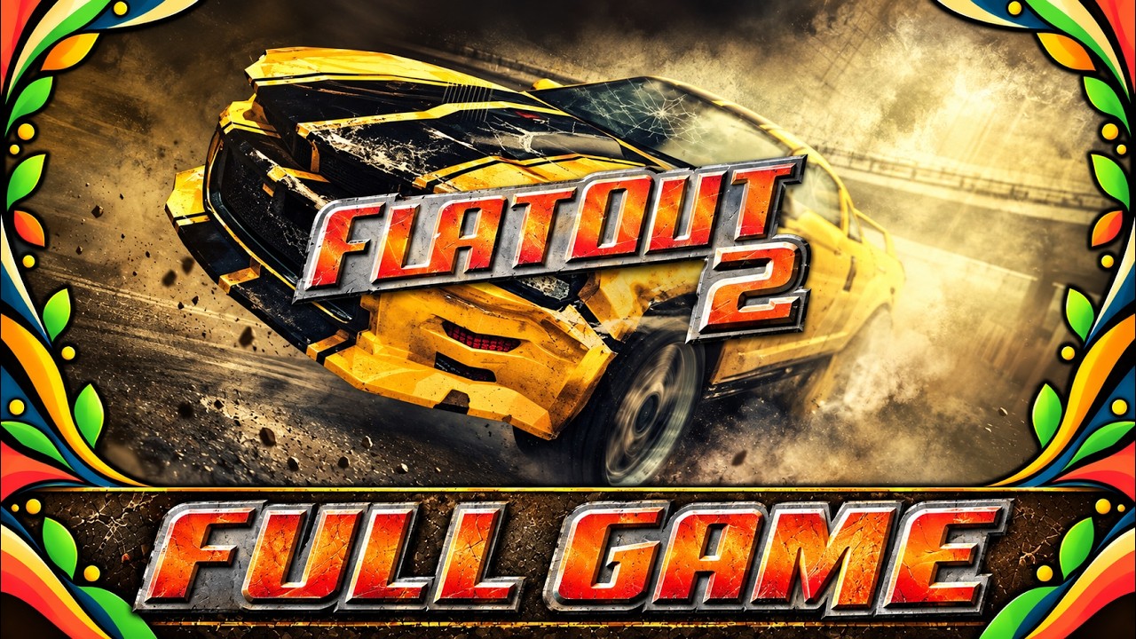 FlatOut 2┆Full Walkthrough┆No Commentary┆4K60FPS
