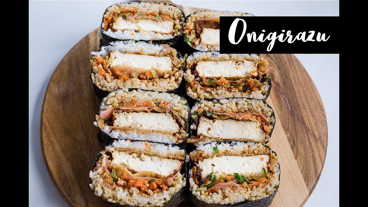 Onigirazu - Vegan Sushi Sandwich | Recipe Video