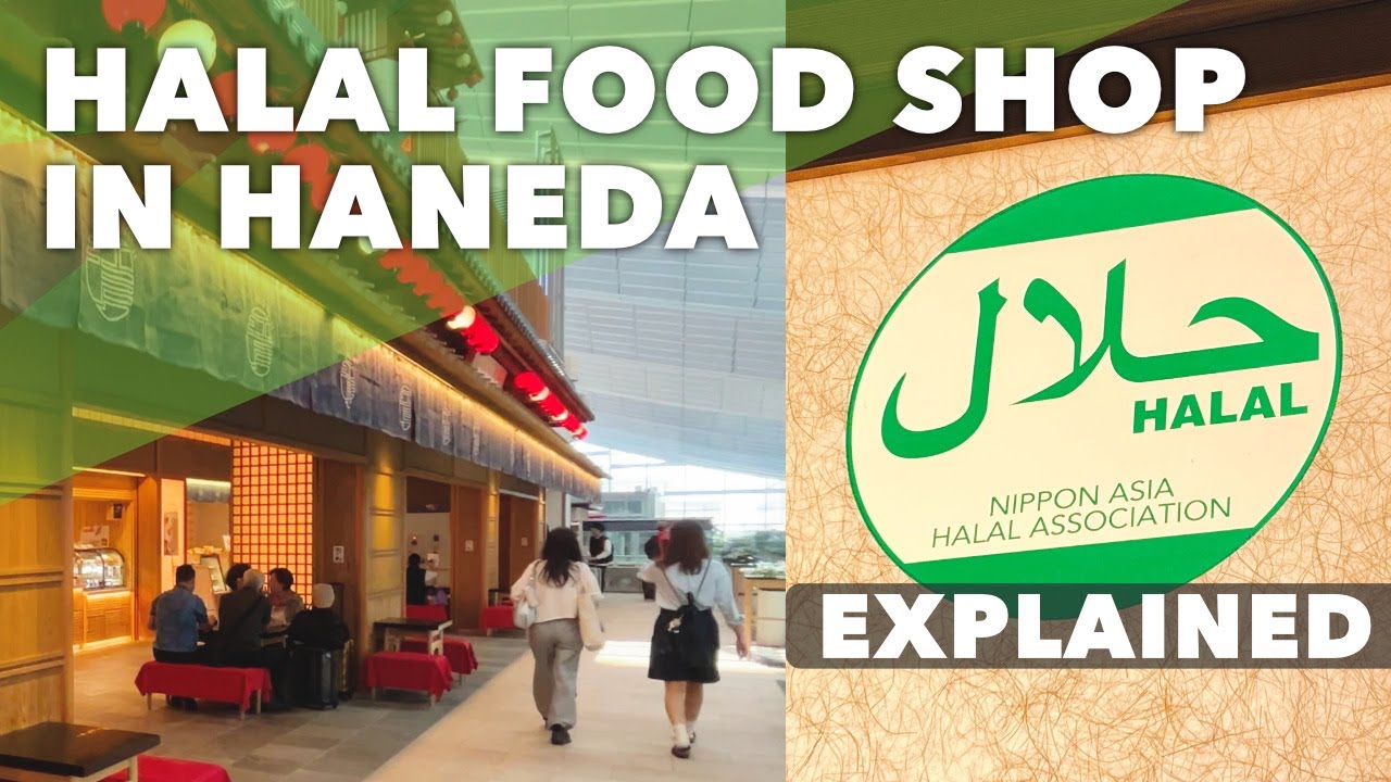 Must-Try Halal Eats at Haneda Airport 🇯🇵 EXPLAINED | Shop, Location, Other options