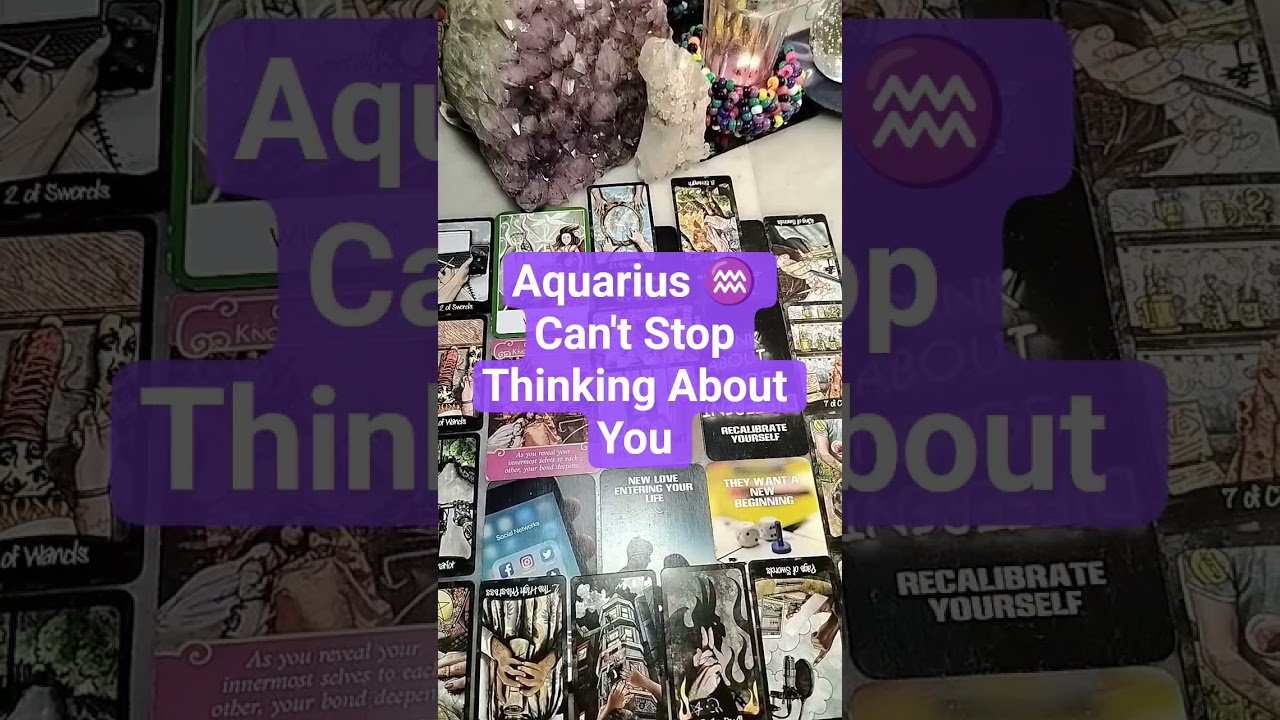 Aquarius They're Absolutely Obsessed With You! #byaquarius #today #tarot #love