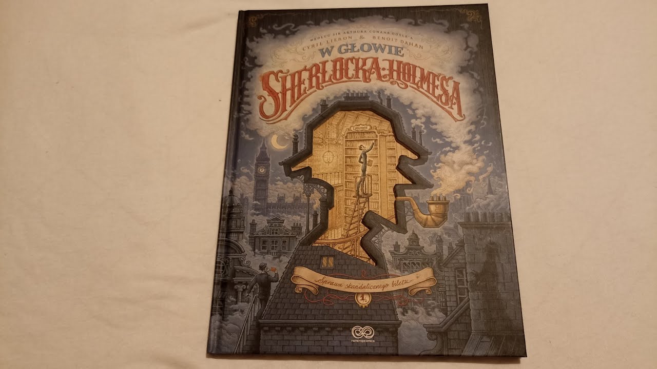 W głowie Sherlocka Holmesa tom 1:  komiksy że Strefy Komiksu w Bielsku-Białej 2023 #6
