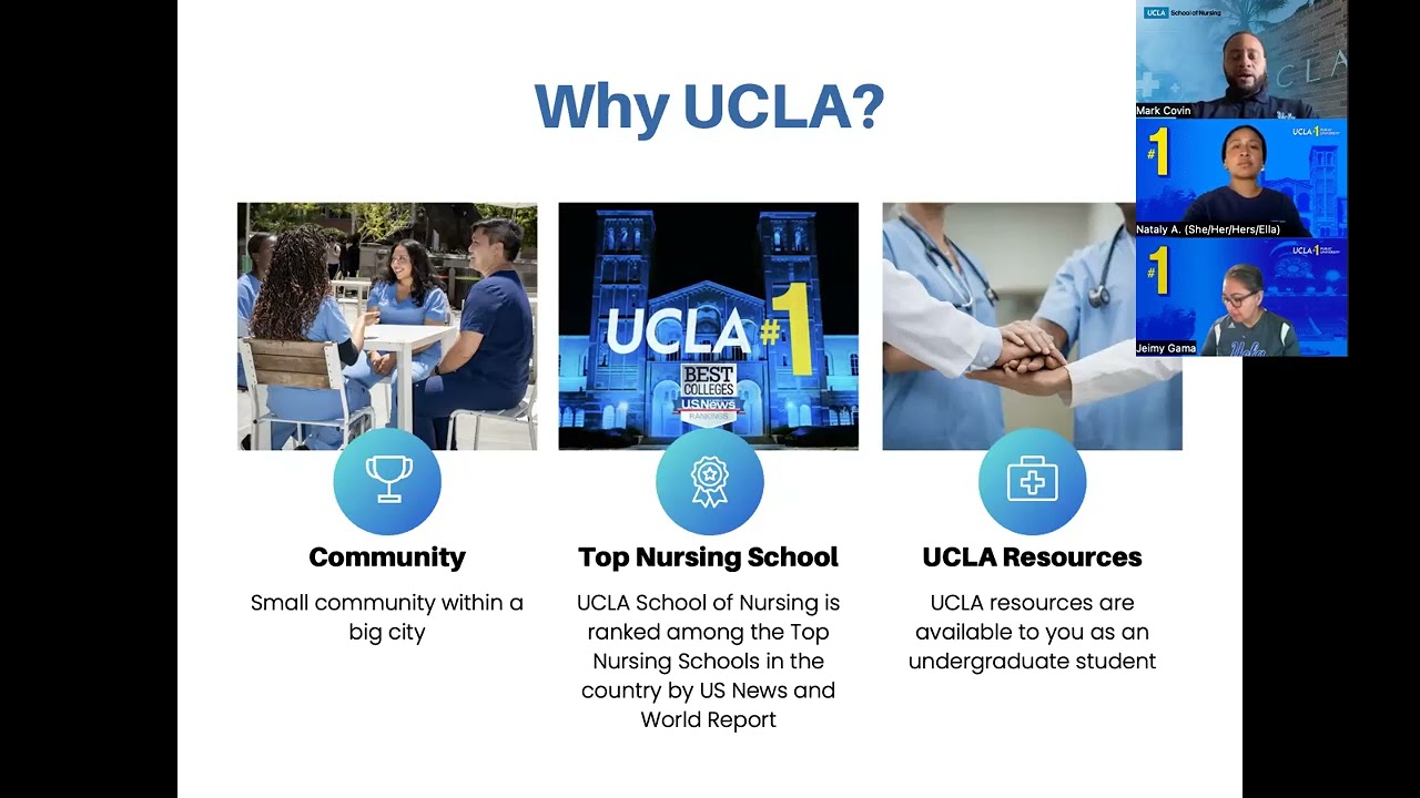 UCLA School of Nursing - Bachelor of Science Info Session: Fall 2024