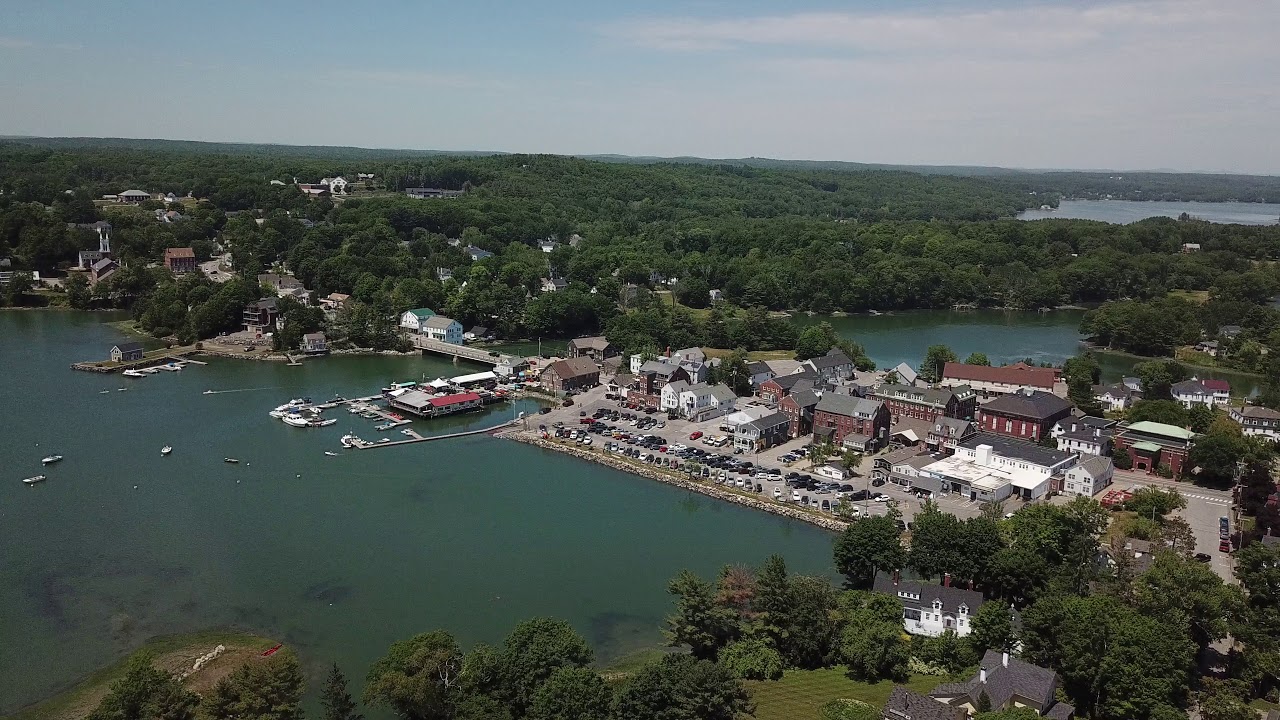Damariscotta, Maine Aerial Footage  DJI 0022