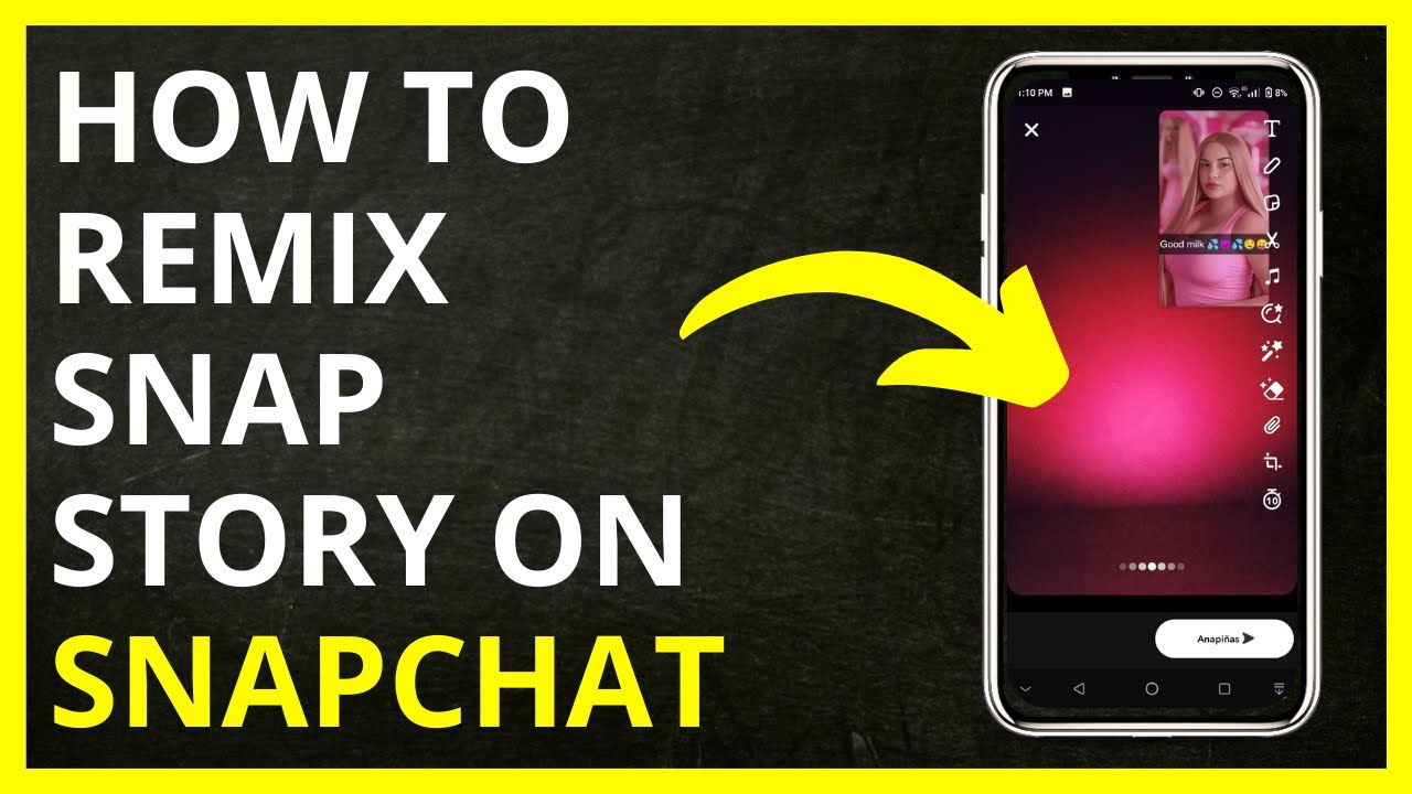How to Remix Snap Story on Snapchat in 2024