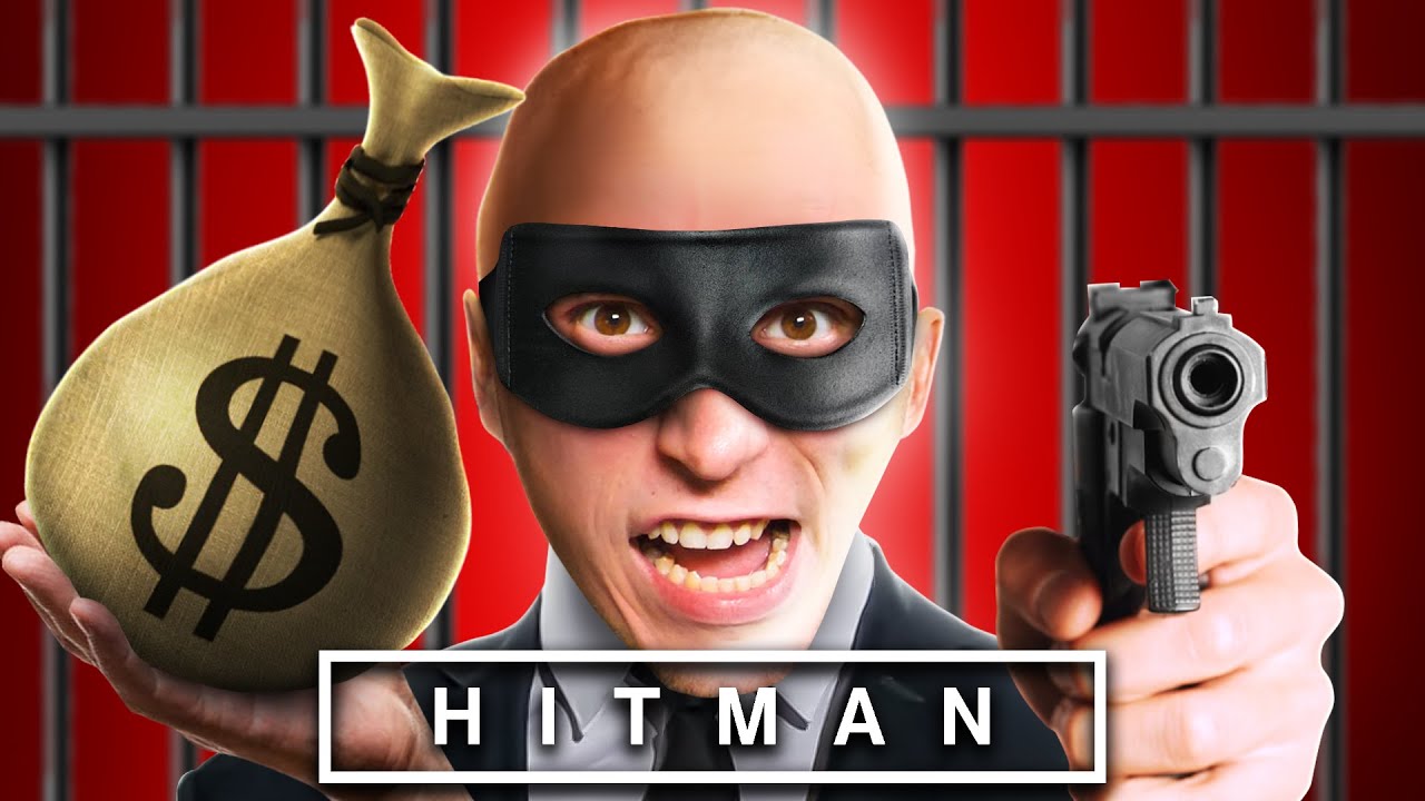 Ich ÜBERFALLE eine BANK | Hitman