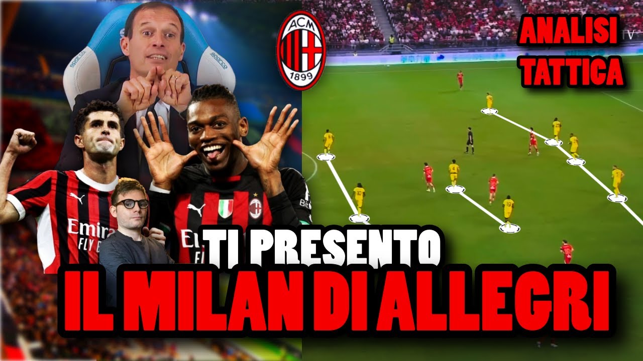 Il PRIMO MILAN di ALLEGRI! Ecco come GIOCA! | Analisi Tattica