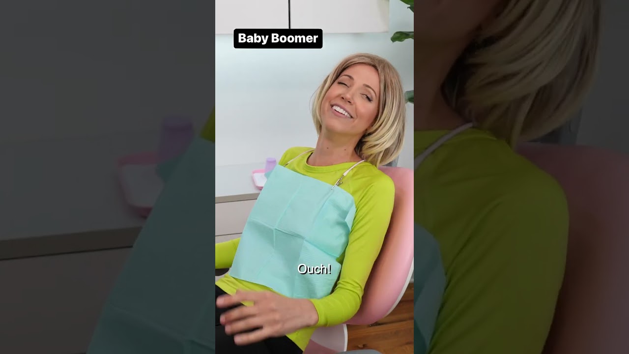 Baby Boomers vs GEN X at the Dentist #shorts