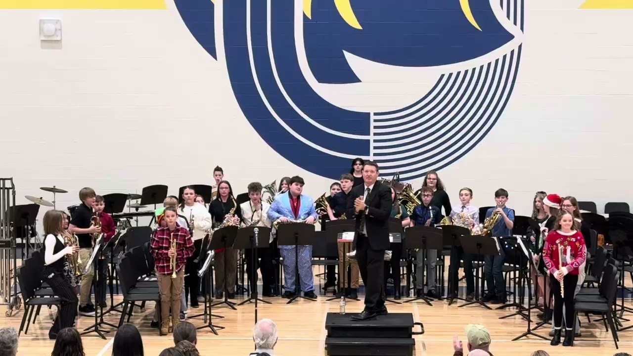 United Local 6th Grade Christmas Concert Band 12/7/25