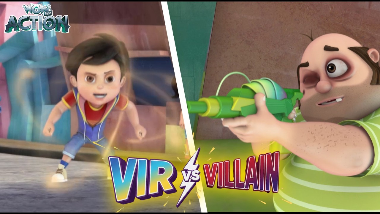 Vir The Robot Boy | Timbaktu Ka Nishana | Vir Vs Villain Compilation🔥🤖| Wow Action