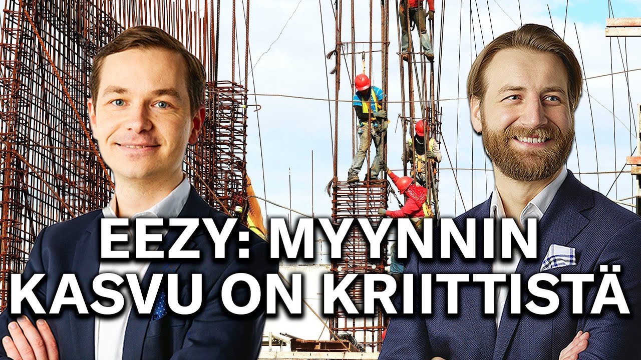 Eezy: Myynnin kasvu on kriittistä