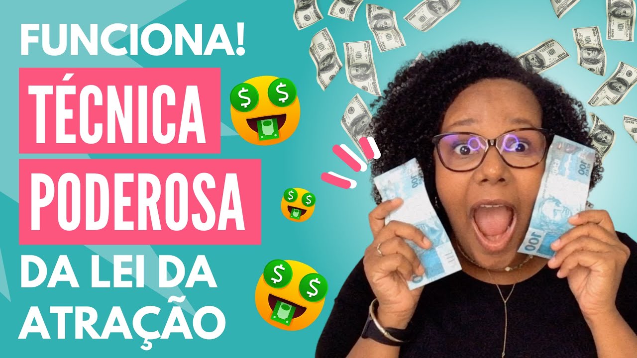 Manifestei DINHEIRO RÁPIDO com essa Técnica da LEI DA ATRAÇÃO! Funciona 🤑