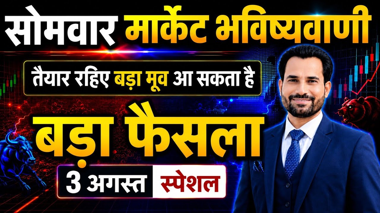 अब मार्केट करेगा कांड। Nifty Prediction For Monday | Monday Market Prediction